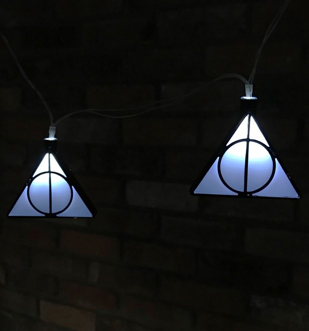 Deathly Hallows Harry Potter 3D String Lights Deathly Hallows Harry Potter 3D String Lights