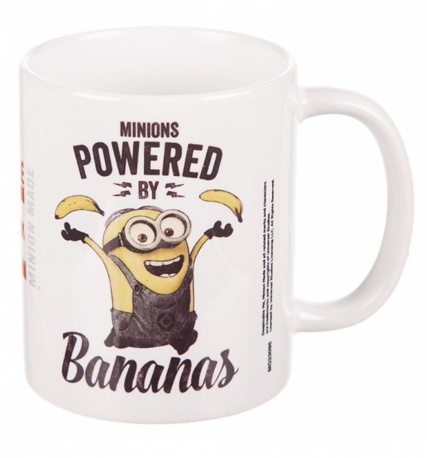Despicable Me Minions Powered By Bananas Mug Despicable Me Minions Powered By Bananas Mug