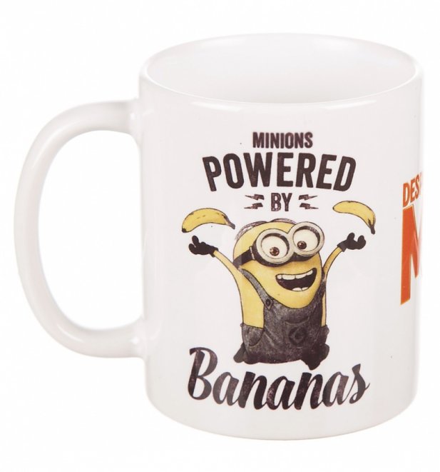 Despicable Me Minions Powered By Bananas Mug Despicable Me Minions Powered By Bananas Mug