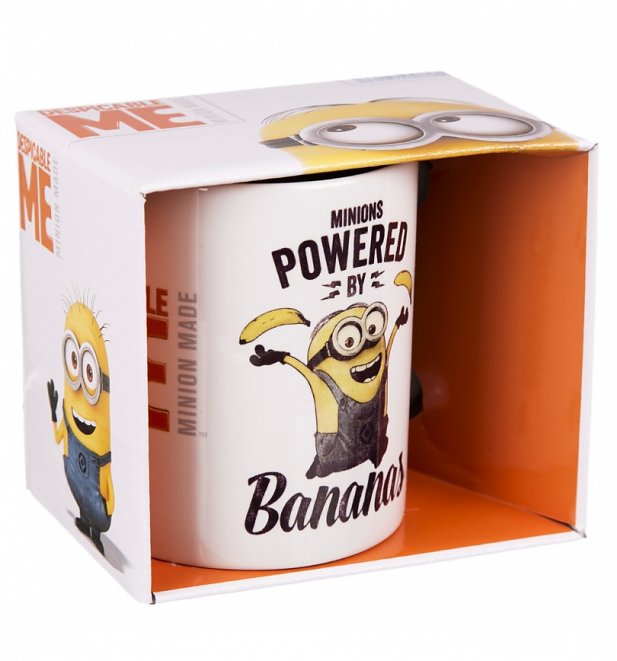 Despicable Me Minions Powered By Bananas Mug Despicable Me Minions Powered By Bananas Mug