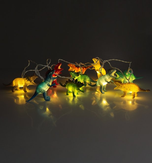 Bright Coloured Dinosaur String Lights Bright Coloured Dinosaur String Lights
