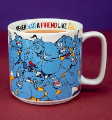 Disney Aladdin Genie Never Had A Friend Like Me Mug Disney Aladdin Genie Never Had A Friend Like Me Mug