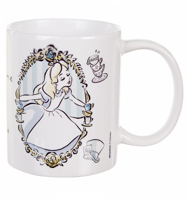 Disney Alice In Wonderland Tea Time Mug Disney Alice In Wonderland Tea Time Mug