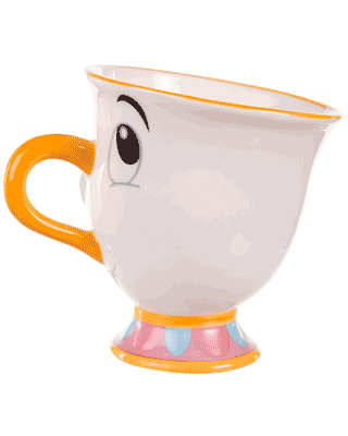 Disney Beauty And The Beast Chip Mug Disney Beauty And The Beast Chip Mug
