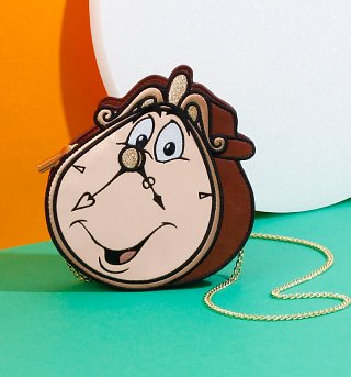 Disney Beauty And The Beast Cogsworth Cross Body Bag from Danielle Nicole Disney Beauty And The Beast Cogsworth Cross Body Bag from Danielle Nicole