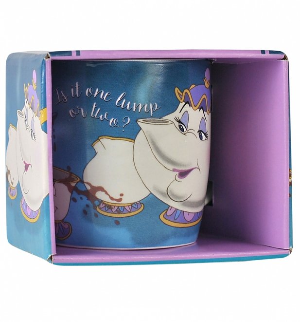 Disney Beauty And The Beast Mrs Potts Boxed Mug Disney Beauty And The Beast Mrs Potts Boxed Mug