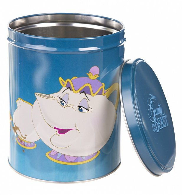 Disney Beauty And The Beast Mrs Potts Storage Tin Disney Beauty And The Beast Mrs Potts Storage Tin