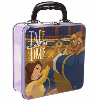 Disney Beauty And The Beast Tin Tote Disney Beauty And The Beast Tin Tote