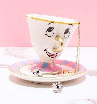 Disney Beauty and the Beast Chip Trinket Dish Disney Beauty and the Beast Chip Trinket Dish