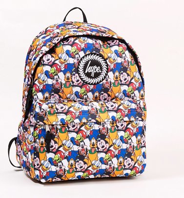 Disney Characters All Over Print Backpack from Hype Disney Characters All Over Print Backpack from Hype