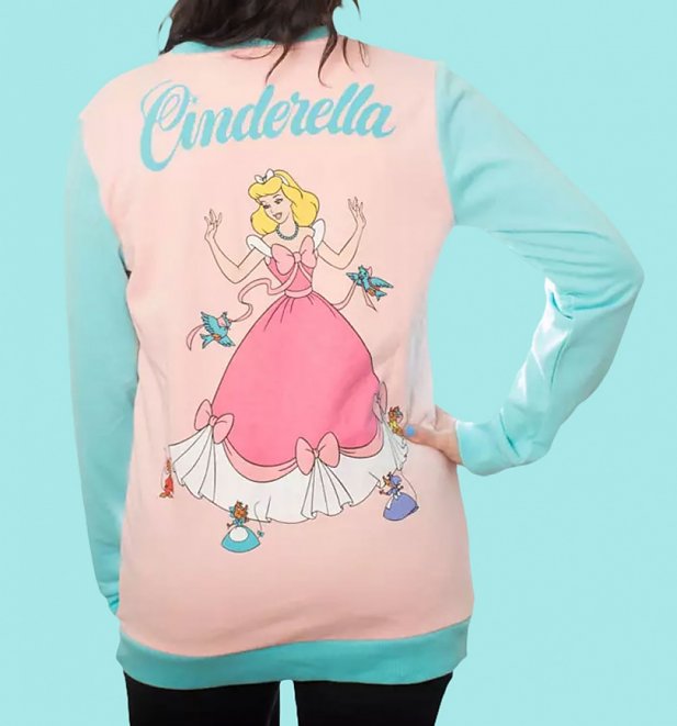 Disney Cinderella Pink Dress Crewneck Sweater from Cakeworthy