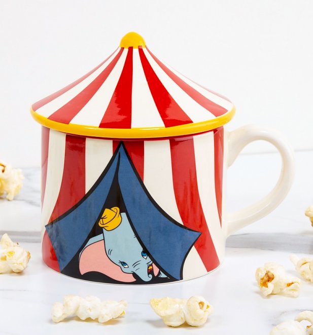 Disney Dumbo Circus Tent Mug With Lid Disney Dumbo Circus Tent Mug With Lid