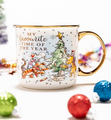 Disney Winnie The Pooh Favourite Time Of The Year Christmas Mug Disney Winnie The Pooh Favourite Time Of The Year Christmas Mug