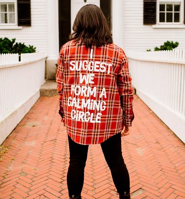Disney Hocus Pocus Mary Flannel Shirt from Cakeworthy Disney Hocus Pocus Mary Flannel Shirt from Cakeworthy