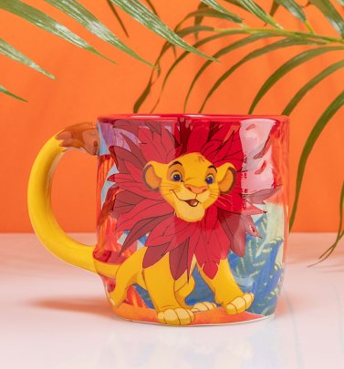 Disney Lion King Simba Shaped Mug Disney Lion King Simba Shaped Mug