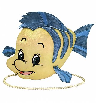 Disney Little Mermaid Flounder Shaped Cross Body Bag from Danielle Nicole Disney Little Mermaid Flounder Shaped Cross Body Bag from Danielle Nicole
