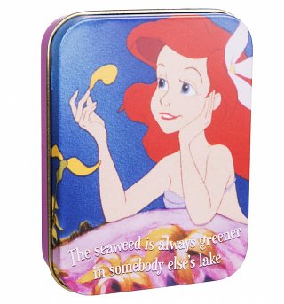 Disney Little Mermaid Seaweed Is Always Greener Small Collectors Tin Disney Little Mermaid Seaweed Is Always Greener Small Collectors Tin