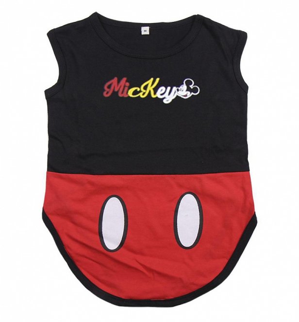 Disney Mickey Mouse Costume T-Shirt for Dogs from For Fan Pets