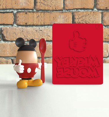 Disney Mickey Mouse Egg Cup and Toast Cutter Set Disney Mickey Mouse Egg Cup and Toast Cutter Set