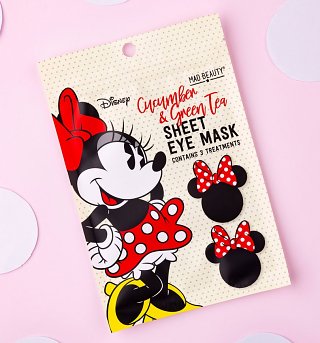 Disney Minnie Mouse Cucumber & Green Tea Sheet Eye Mask Disney Minnie Mouse Cucumber & Green Tea Sheet Eye Mask