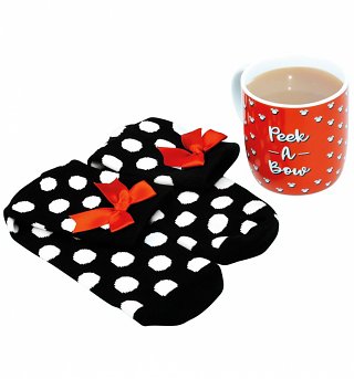 Disney Minnie Mouse Mug and Socks Set Disney Minnie Mouse Mug and Socks Set