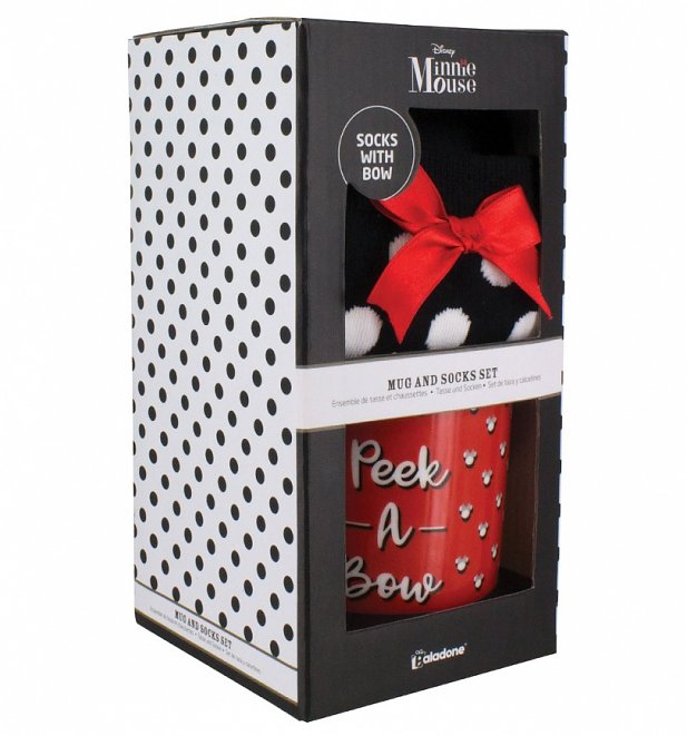 Disney Minnie Mouse Mug and Socks Set Disney Minnie Mouse Mug and Socks Set