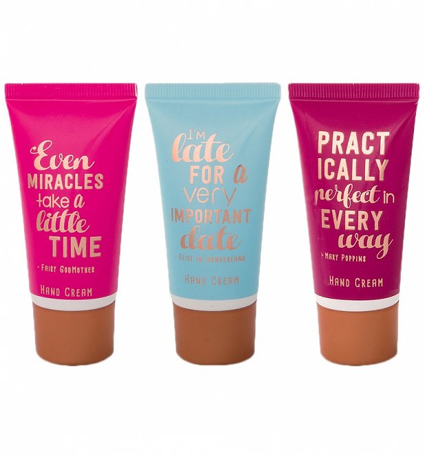 Disney Never Grow Up Quotes Hand Cream Trio Set Disney Never Grow Up Quotes Hand Cream Trio Set