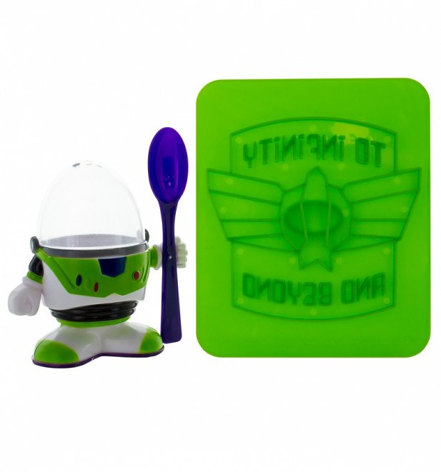 Disney Pixar Toy Story Buzz Lightyear Egg Cup And Toast Cutter Set Disney Pixar Toy Story Buzz Lightyear Egg Cup And Toast Cutter Set