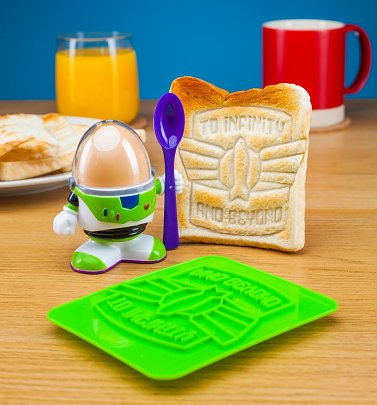 Disney Pixar Toy Story Buzz Lightyear Egg Cup And Toast Cutter Set Disney Pixar Toy Story Buzz Lightyear Egg Cup And Toast Cutter Set