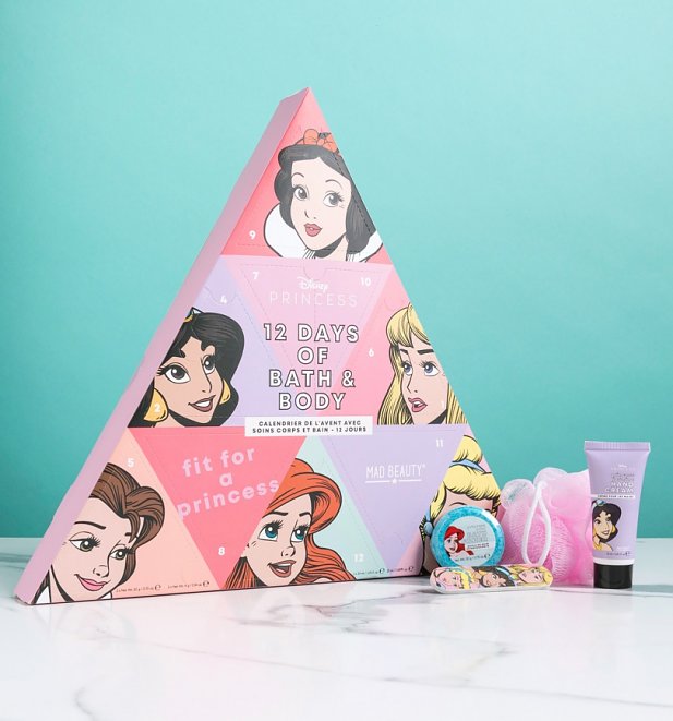 Disney Princess 12 Days Of Christmas Bath and Body Advent Calendar