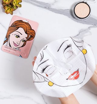Disney Princess Beauty & The Beast Belle Sheet Face Mask from Mad Beauty