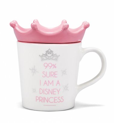 Disney Princess Mug With Crown Lid Disney Princess Mug With Crown Lid