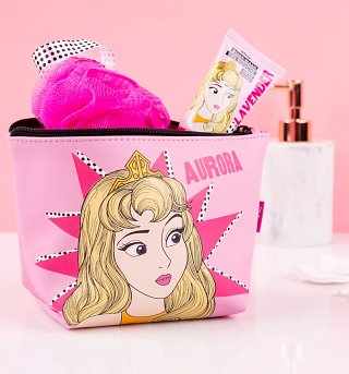 Disney Princess Sleeping Beauty Aurora Wash Bag Set from Mad Beauty Disney Princess Sleeping Beauty Aurora Wash Bag Set from Mad Beauty