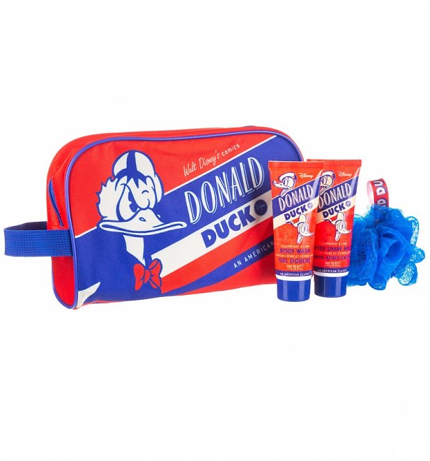 Disney Retro Donald Duck Wash Bag Set from Mad Beauty