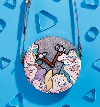 Disney Seven Dwarfs Dial Cross Body Bag from Danielle Nicole Disney Seven Dwarfs Dial Cross Body Bag from Danielle Nicole