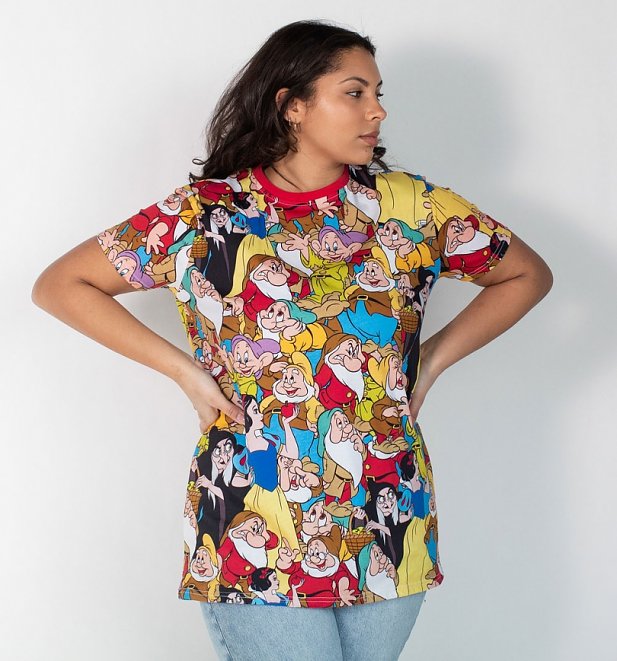 Disney Snow White All Over Print T-Shirt from Cakeworthy