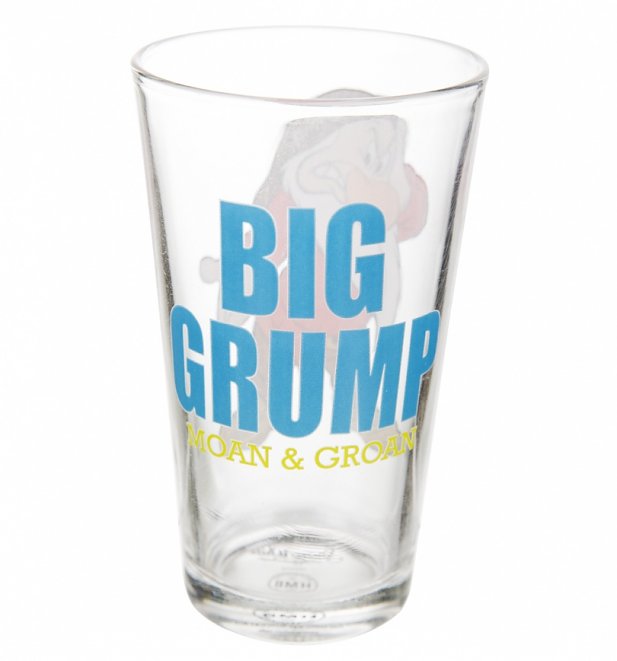 Disney Snow White And The Seven Dwarves Grumpy Large Glass Disney Snow White And The Seven Dwarves Grumpy Large Glass