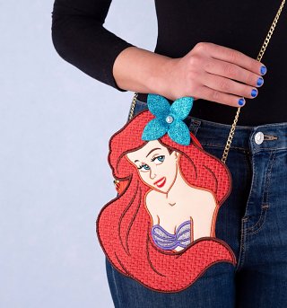 Disney The Little Mermaid Ariel Cross Body Bag from Danielle Nicole Disney The Little Mermaid Ariel Cross Body Bag from Danielle Nicole
