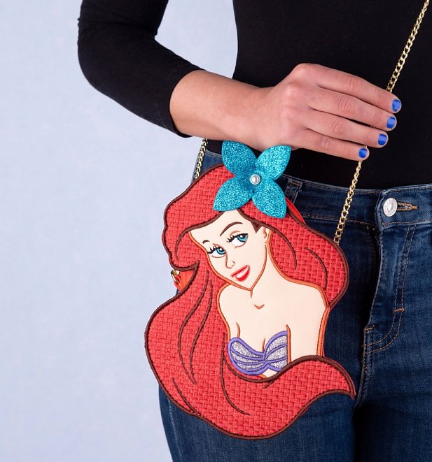 Disney The Little Mermaid Ariel Cross Body Bag from Danielle Nicole Disney The Little Mermaid Ariel Cross Body Bag from Danielle Nicole