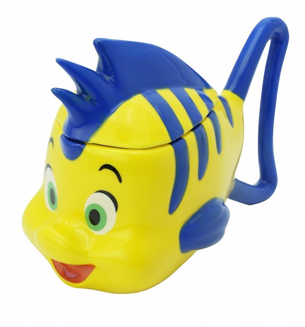 Disney The Little Mermaid Flounder 3D Mug Disney The Little Mermaid Flounder 3D Mug