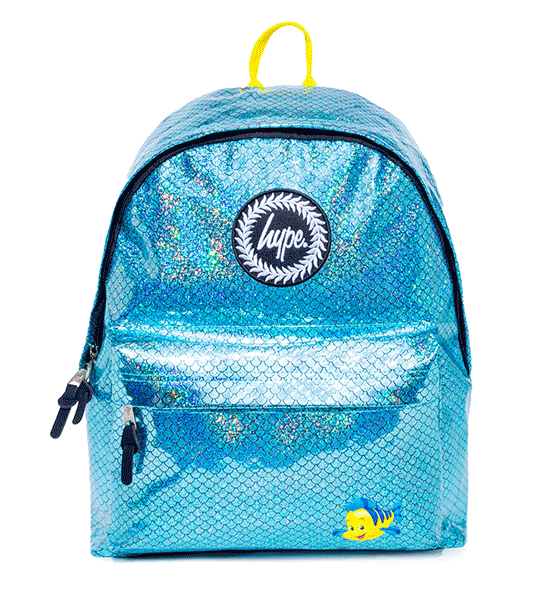 Disney The Little Mermaid Flounder Scale Backpack from Hype Disney The Little Mermaid Flounder Scale Backpack from Hype