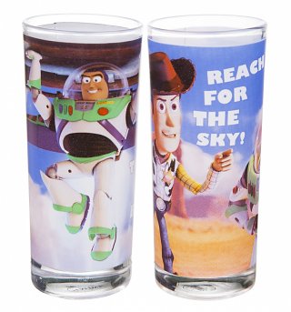 Disney Toy Story Set Of 2 Glasses Disney Toy Story Set Of 2 Glasses