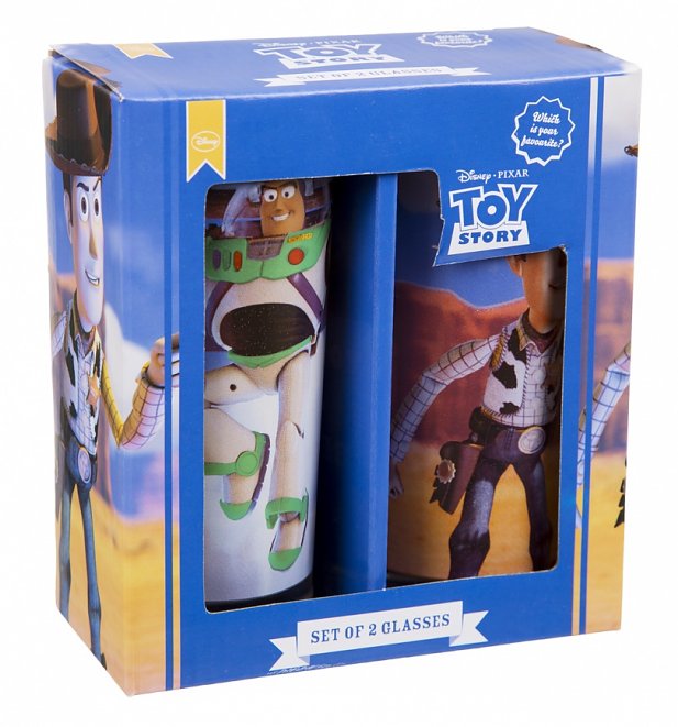 Disney Toy Story Set Of 2 Glasses