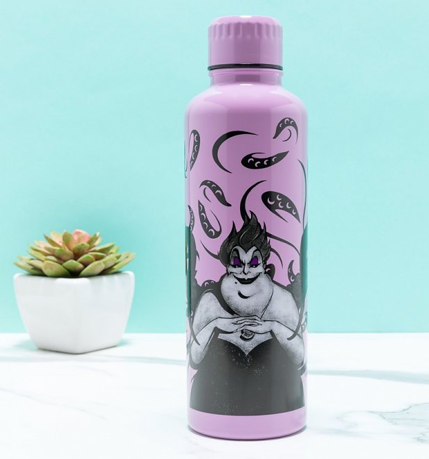 Disney Villains The Little Mermaid Ursula Metal Water Bottle from Funko
