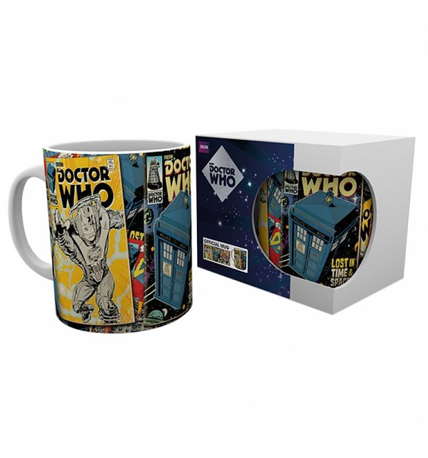 Doctor Who Comics Mug Doctor Who Comics Mug