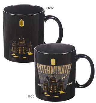 Doctor Who Dalek Heat Change Mug Doctor Who Dalek Heat Change Mug