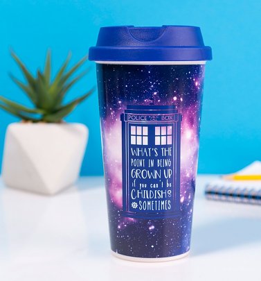 Doctor Who Galaxy Travel Mug Doctor Who Galaxy Travel Mug