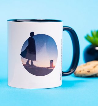 Doctor Who New Dawn Coloured Inside Mug Doctor Who New Dawn Coloured Inside Mug