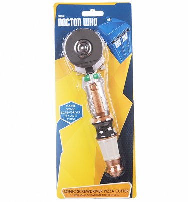 Doctor Who Sonic Screwdriver Pizza Cutter With Sounds Doctor Who Sonic Screwdriver Pizza Cutter With Sounds