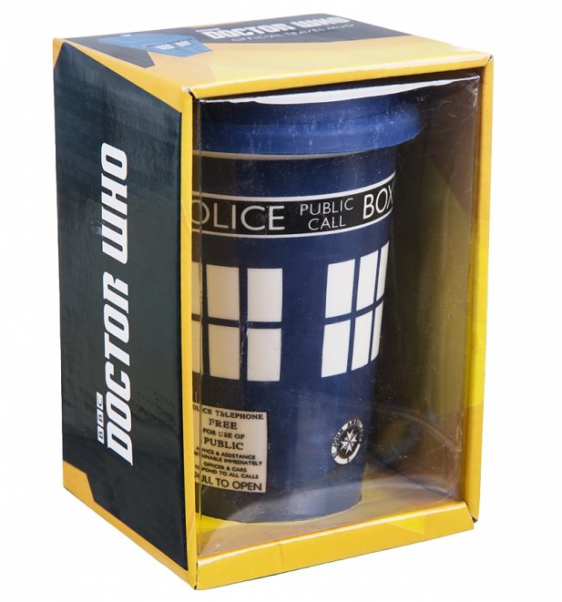 Doctor Who TARDIS Travel Mug Doctor Who TARDIS Travel Mug